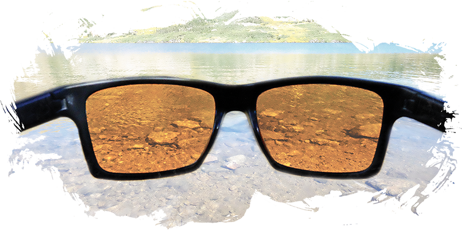 PERKEY Polarized Transparent Brown Sunglasses for Women | UV Protective |  TR Frame PRKY002-C3 | Royalson